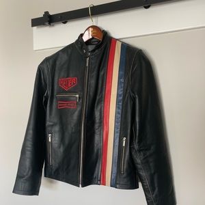 Tag Heuer Jackets Coats Grand Prix Originals Tag Heuer Leather Jacket Poshmark